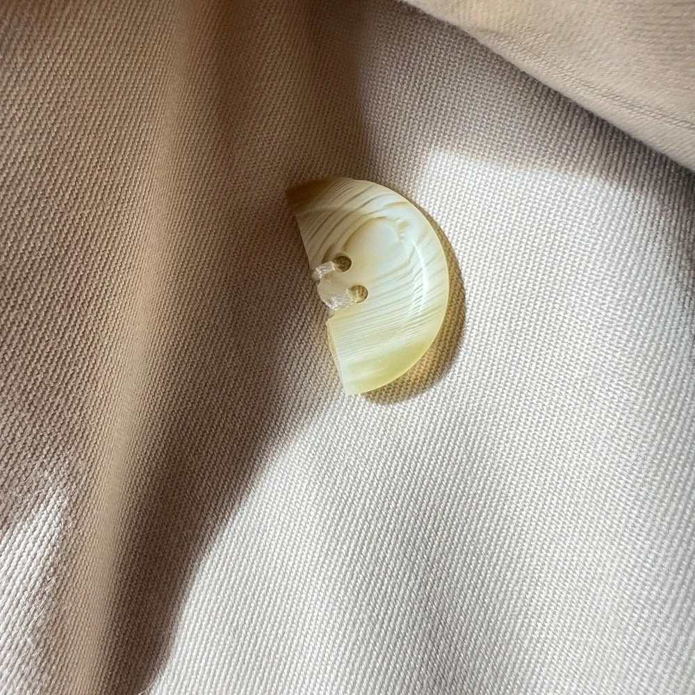 New‎ Burberry Vintage Trench Coat Beige Double Breasted Belted Check XS S - Picture 8 of 16